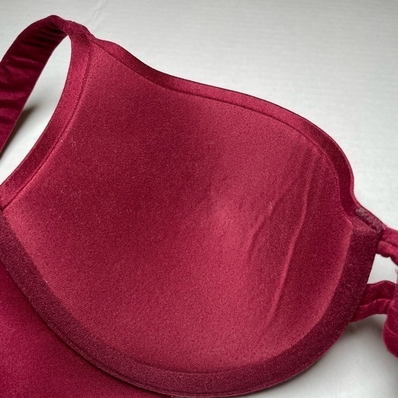Auden Women Light Lift Plunge Bra 36B
T Shirt underwire Stretch Sides Wine 1262 - Picture 8 of 9